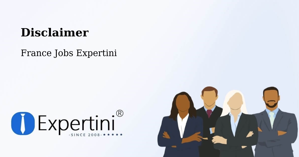 Disclaimer – Poissy - France Jobs Expertini